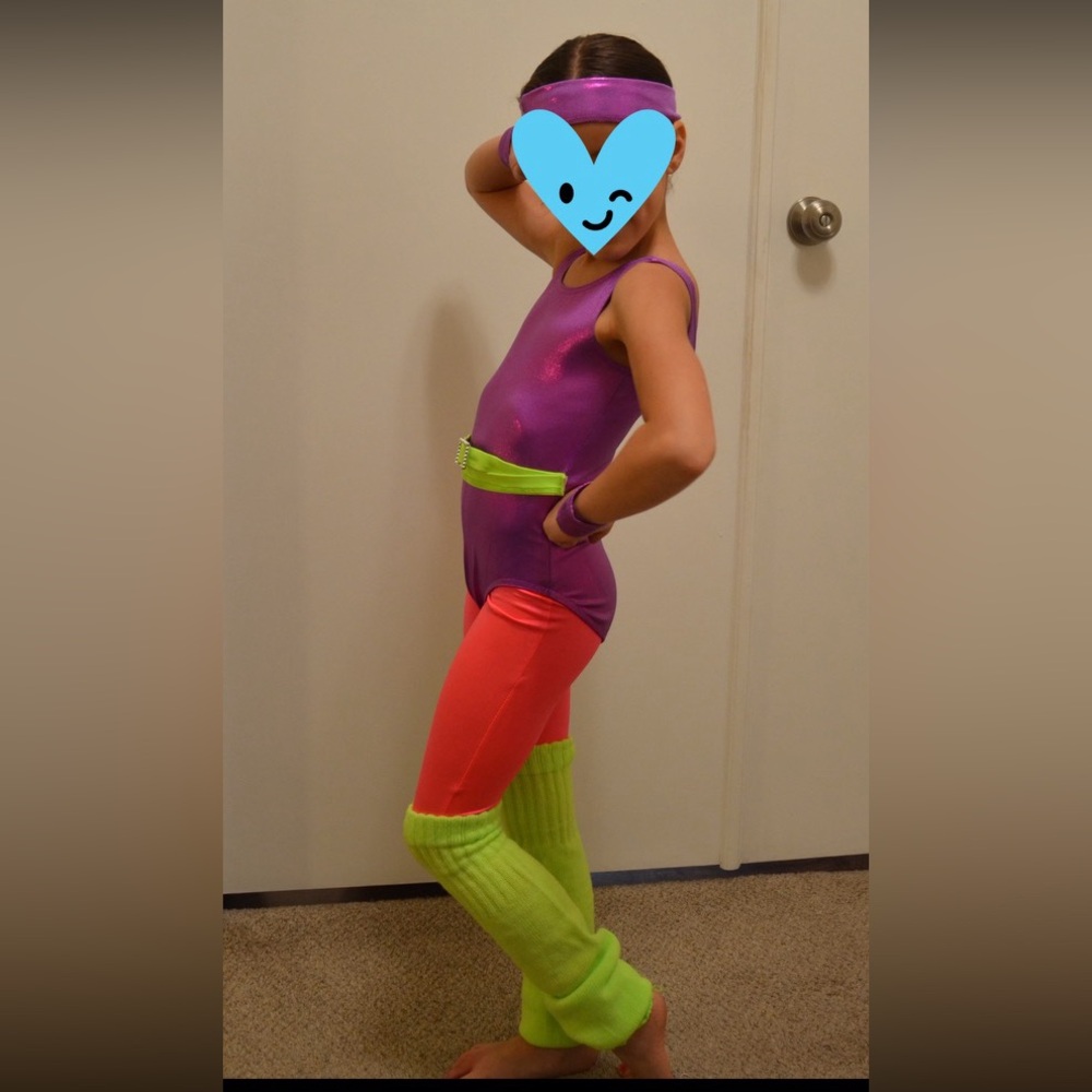 Kids jazzercise costume